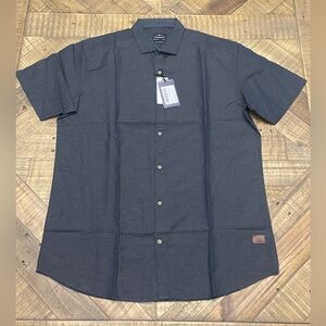 Classic Black Button Down Shirt for Men